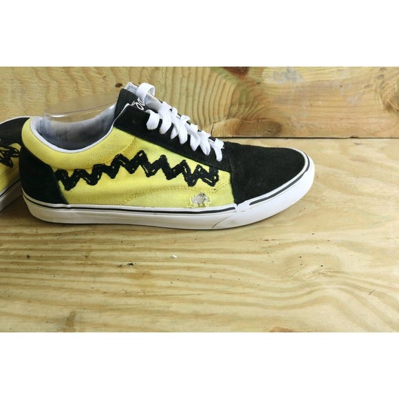 Vans Black and Yellow Sneakers - Picture 4 of 8